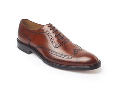 Men Dublin Antique Cognac Leather Shoes