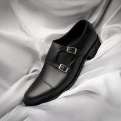 Men Pirlo Black Tobacco Shoes