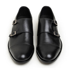 Men Pirlo Black Tobacco Shoes