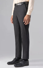 Men Black Slim Fit Trouser