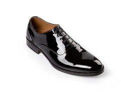 Men Valencia Black Shoes