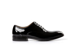 Men Valencia Black Shoes