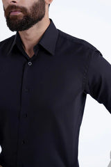 Men Black Formal Shirt