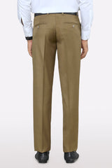 Men Dark Olive Slim Fit Trouser