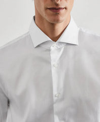 Men Crisp White Formal Shirt