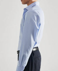 Men Sky Blue Formal Shirt