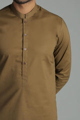 SHALWAR KAMEEZ - OLIVE GREEN