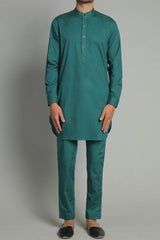 Green Kurta Trouser