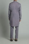 KURTA TROUSER SUIT - DARK GREY