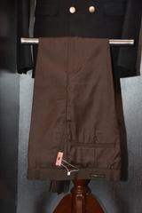 Classic Dark Brown Dress Pant