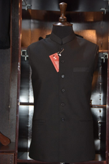 Classic Black Waistcoat