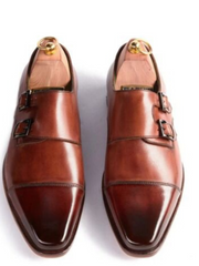 Imperial Brown Pure Leather Shoes