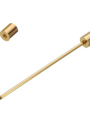 Round Gold Bar Pin