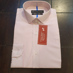 Lining Pattern Pink shade Dress Shirt