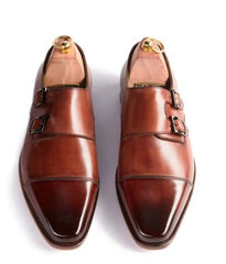 Imperial Brown Pure Leather Shoes